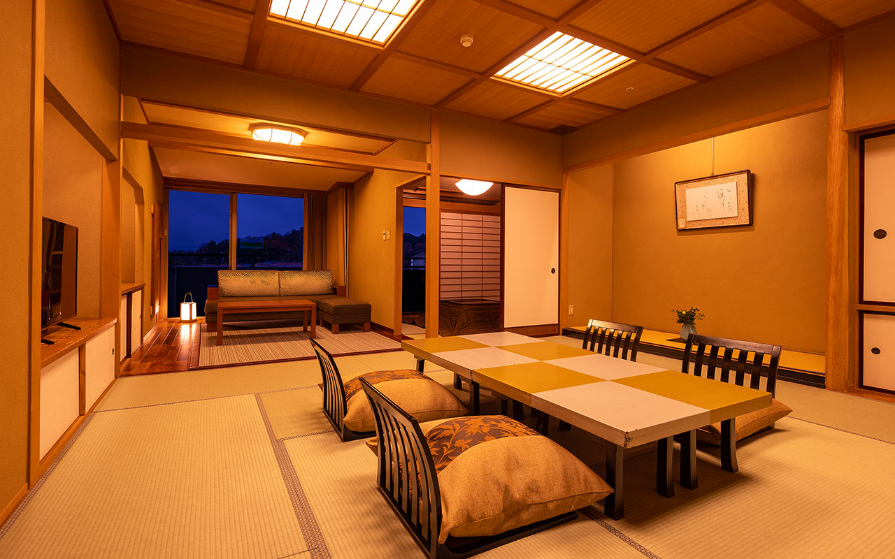 日式套房（标准客房），配有露台